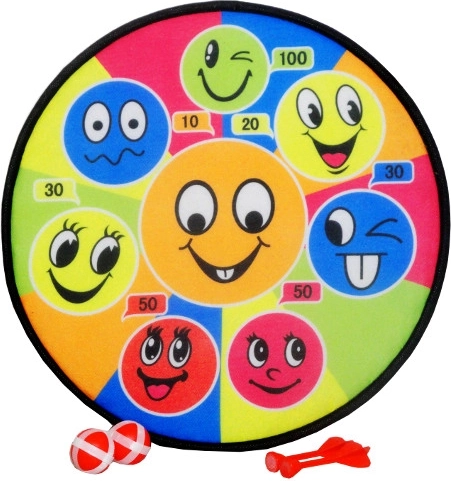 Lepený terč se suchým zipem pro děti