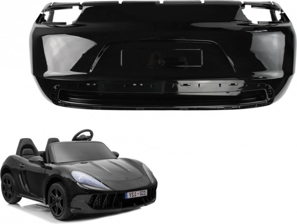 Zadní nárazník pro vozidlo YSA021, černý lak