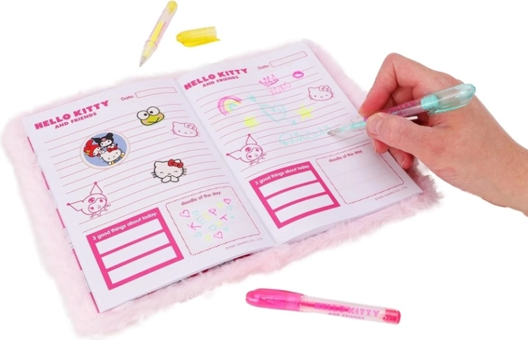 Veselé stránky s motivy Hello Kitty a Friends