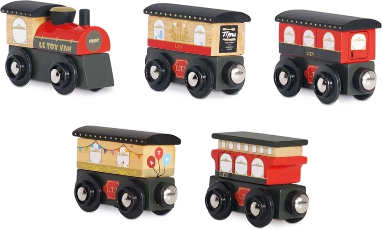 Le Toy Van dřevěný vláček Royal Express se vagony