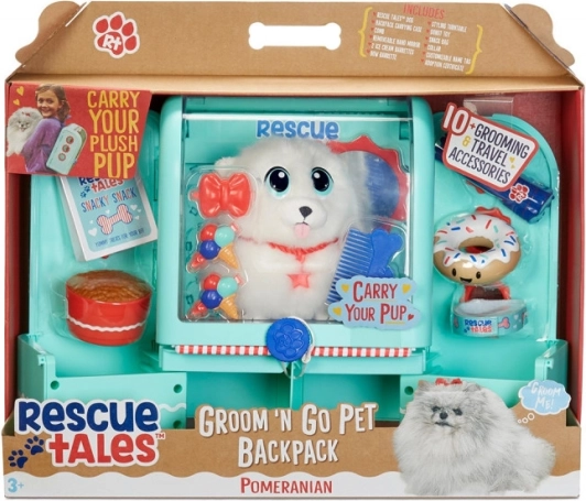 Rescue Tales batůžek Groom ’n Go se salónek pro mazlíčky
