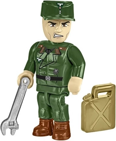 Figurka dělostřelce s příslušenstvím