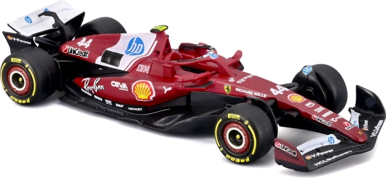 Autentický monopost Ferrari SF-25 (2025) v měřítku 1:64