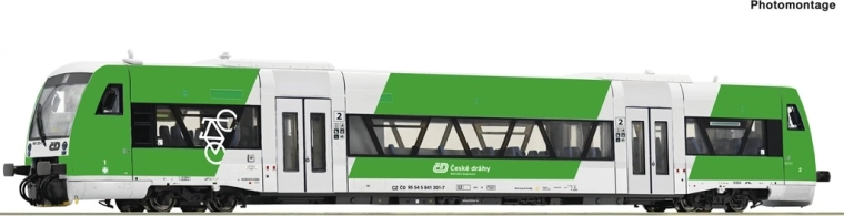 Roco dieselový motorový vůz Stadler 841 201-7 ČD (H0)
