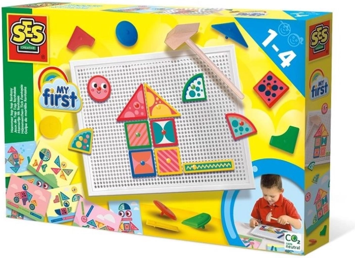 SES Creative My First stuku puku – přibíjecí mozaika