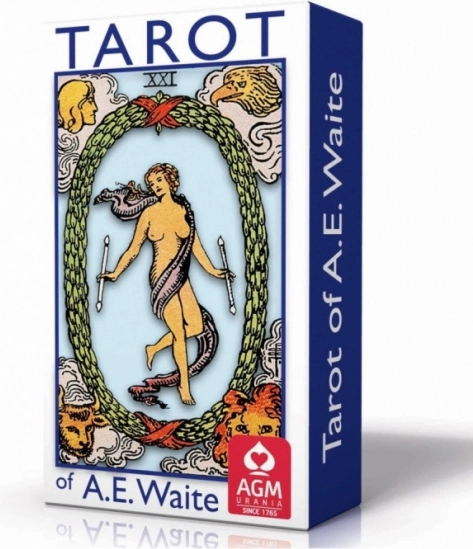 Tarotové karty A.E. Waite Pocket Tarot Blue