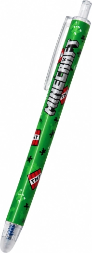 Mazací gelové pero Minecraft zelené