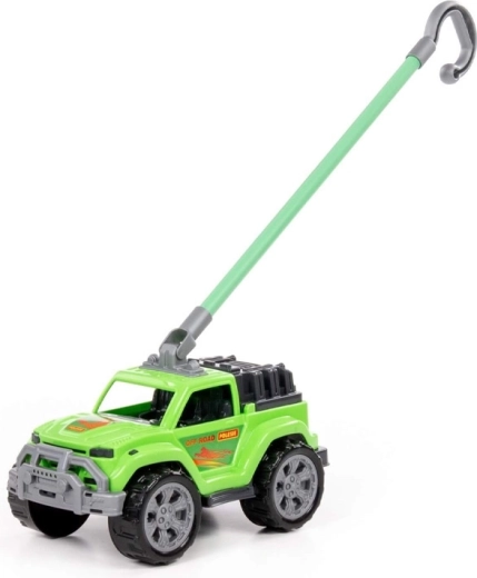 Snadné vedení díky dlouhé odnímatelné rukojeti