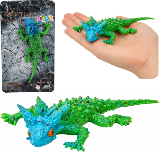 Gumová realistická figurka rohaté ještěrky 20 cm