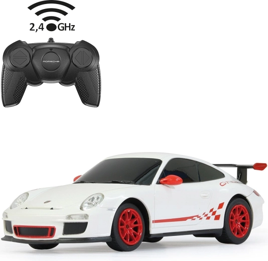 Rádiem řízené auto Porsche 911 GT3 RS 1:24 bílé