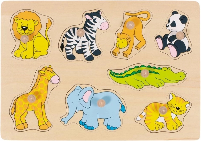 Skládačka s úchyty ZOO