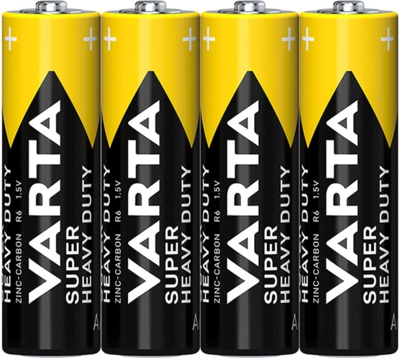 VARTA SuperLife AA R6 zinkouhlíkové baterie 4 ks