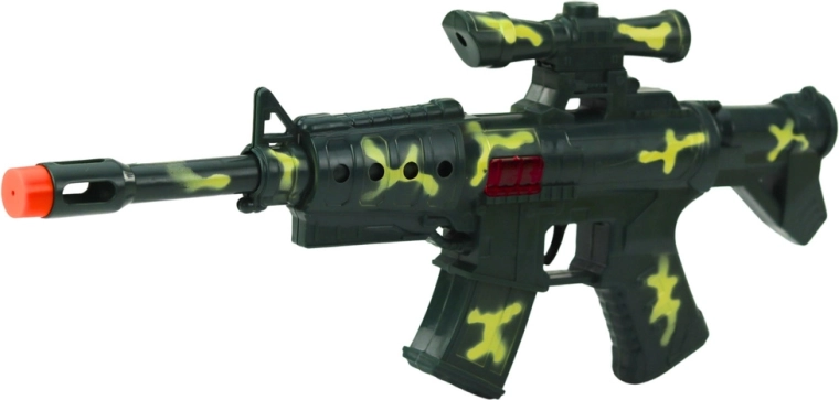 Realistická puška s mechanickým zvukem