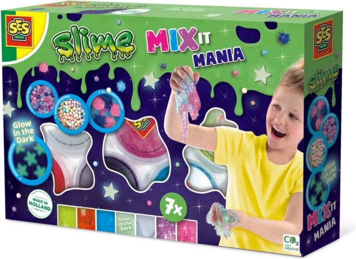 7 kelímků slizu pro nekonečné kombinace
