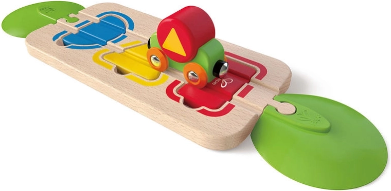 Hape vláčkodráha – koleje s tvary