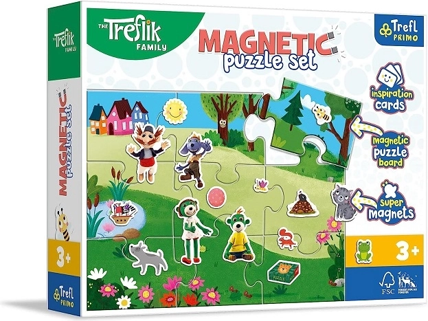 Magnetické puzzle Treflikův den
