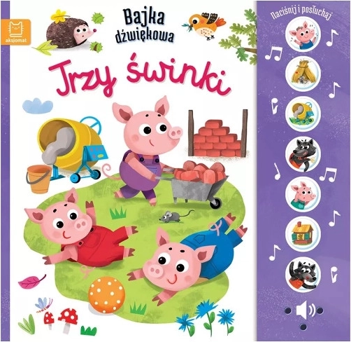 Stiskni a poslouchej: zvuková pohádka Tři prasátka