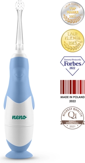 Neno Denti Blue elektrický zubní kartáček pro děti 3–36 měsíců