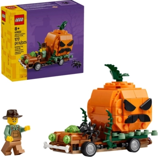 Lego Iconic dýňový pickup na Halloween