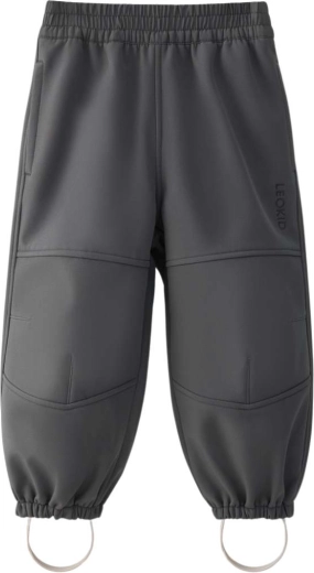 Leokid softshellové kalhoty Vic Asphalt 104
