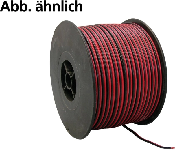 Plochý kabel s konektorem Futaba 2 × 0,25 mm, 100 m