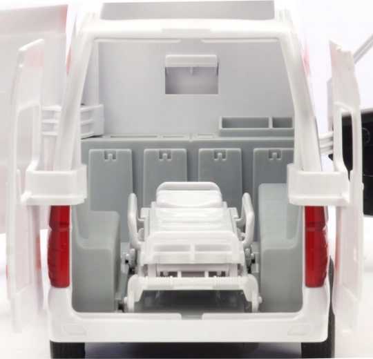 Vyjímatelná nosítka a realistické vybavení