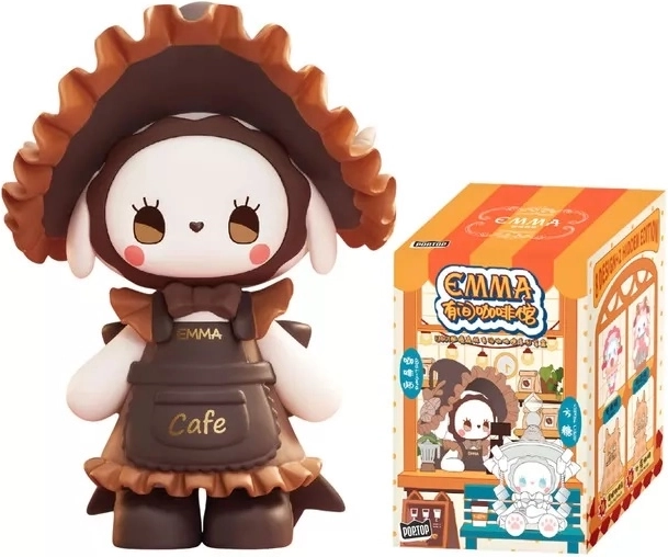 Lucky Emma sběratelská figurka Secret Forest Coffee Shop blind box - 1 kus