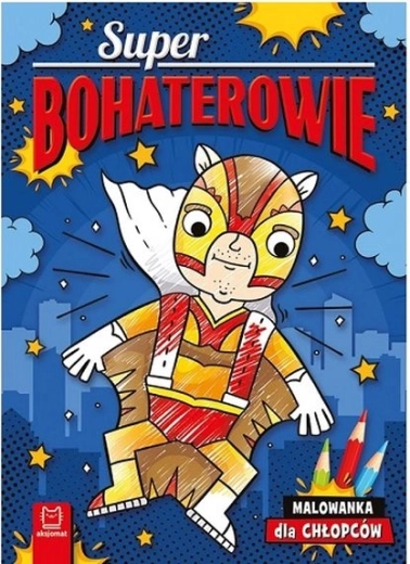 Superbohaterové – omalovánka pro kluky