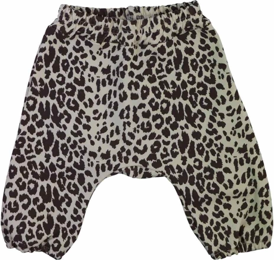 Pohodlné leopardí tepláčky