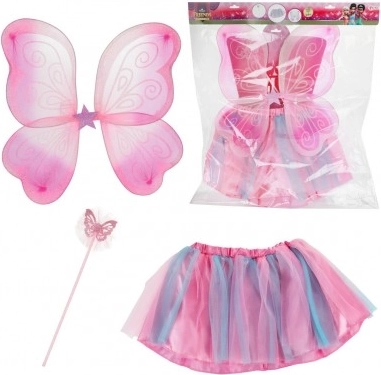 Kostým víla s křídly a tutu