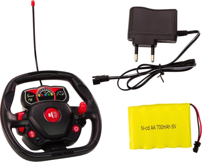 Volantový ovladač pro intuitivní řízení