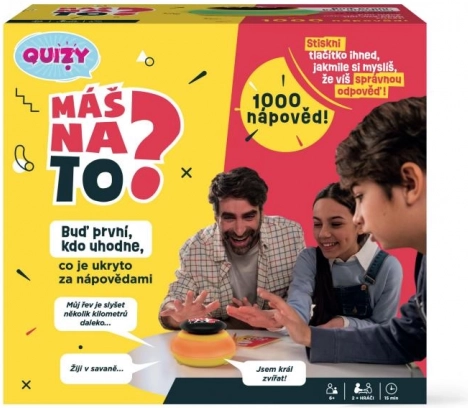 Rodinná slovní hra QUIZY – máš na to?