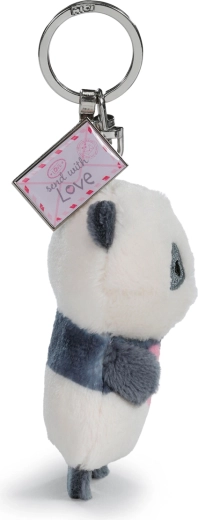 Bezpečné připnutí díky kovovému kroužku a klipu