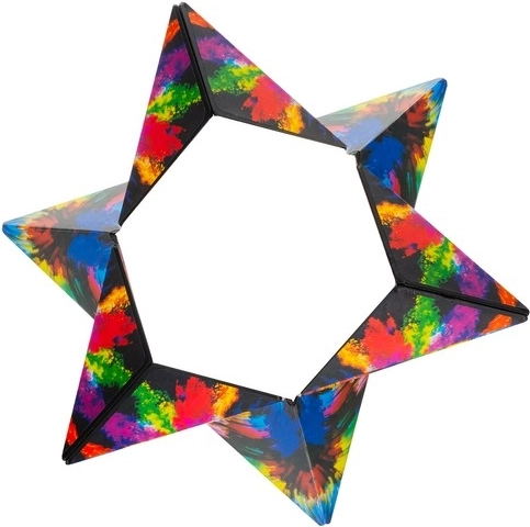 Výrazné barvy a kaleidoskopický efekt
