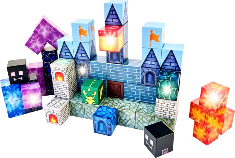 Silné magnety pro stabilní 3D stavby