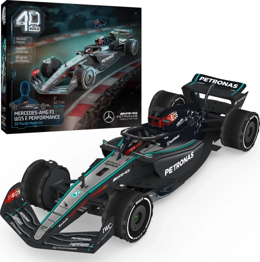 4D Build Mercedes-AMG Petronas F1 W15 E Performance 3D puzzle model