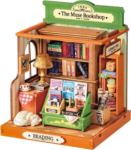 Miniaturní domeček The Muse Bookshop