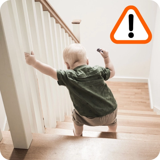 Ochrana u schodů i v průchodech