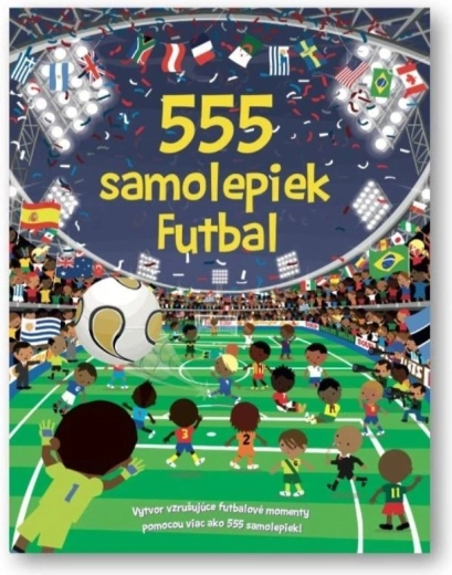 555 samolepek – fotbal