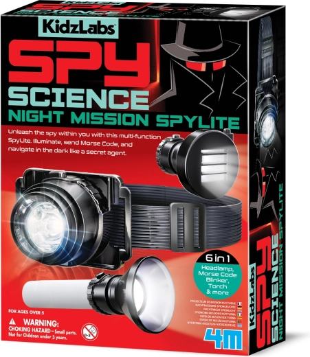 4M KidzLabs Spy noční mise