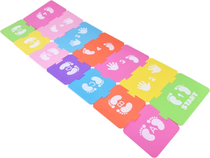 Měkké a bezpečné pěnové puzzle