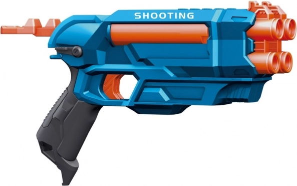 Blaster Turbo s dostřelem 8–15 m a 6 náboji