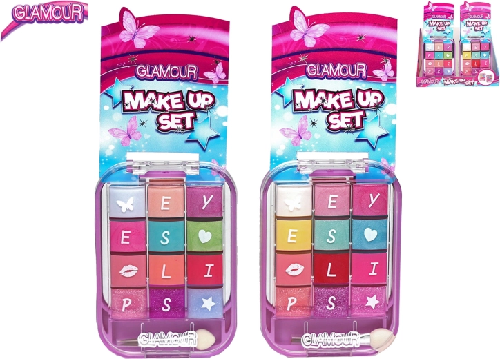 Dětská make-up paletka se zrcátkem Glamour