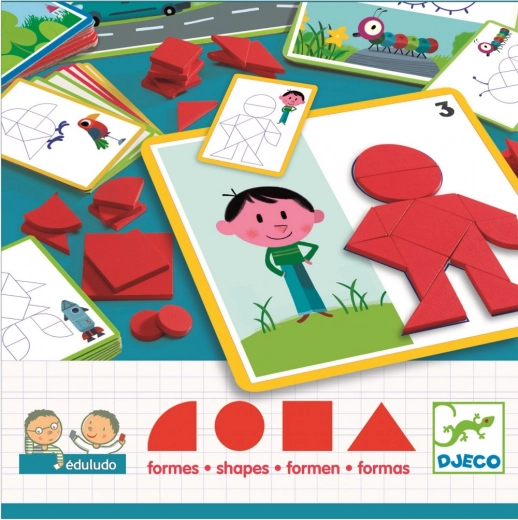 Eduludo – Didaktická hra Skládáme tvary
