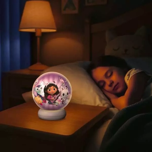 Noční edice: hotová koule jako LED lampička