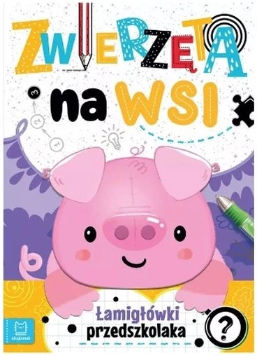 Zvířata na farmě – předškolní logické úkoly a hlavolamy