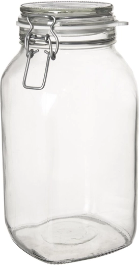 Skleněná dóza s klipovým uzávěrem Gothika 2,5 l