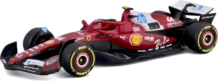 Bburago Ferrari SF-25 (2025) Lewis Hamilton #44 – model formule 1 1:64 v blistru
