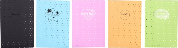 Sešit A4 linkovaný 100 listů - Tečky