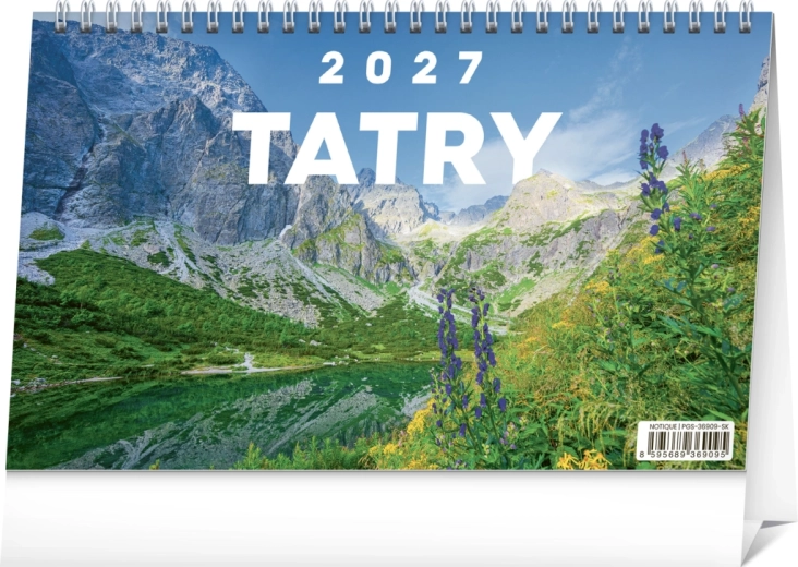 Notique stolní kalendář Tatry 2027